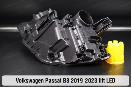 Новый корпус фары VW Volkswagen Passat B8 LED (2019-2023) VIII поколение рестайл. . фото 7