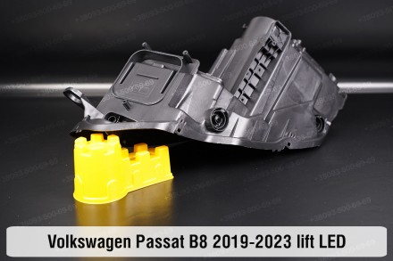 Новый корпус фары VW Volkswagen Passat B8 LED (2019-2023) VIII поколение рестайл. . фото 8
