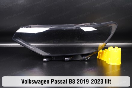 Стекло на фару VW Volkswagen Passat B8 (2019-2023) VIII поколение рестайлинг лев. . фото 2