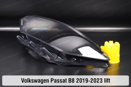Стекло на фару VW Volkswagen Passat B8 (2019-2023) VIII поколение рестайлинг лев. . фото 6