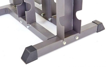 Подставка (стойка) четырехсторонняя для гантелей Zelart 
Материал: металл.
Разме. . фото 7