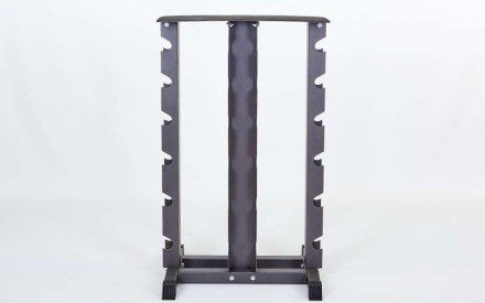 Подставка (стойка) четырехсторонняя для гантелей Zelart 
Материал: металл.
Разме. . фото 4