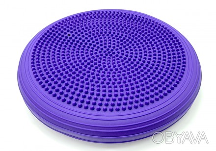 Балансировочная подушка массажная EasyFit Cushion-2 фиолетовая