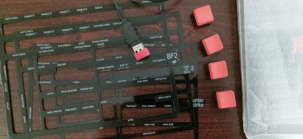 Клавиатура с защитой от влаги игровая укороченная USB, gaming K/b A4Tech G100 US. . фото 4