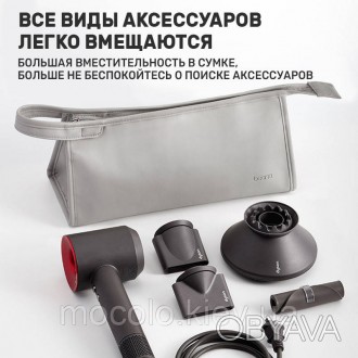 Универсальная дорожная сумка пенал Boona для устройств Dyson
Вместительная сумка. . фото 1