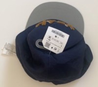 Хлопковая кепка с аппликацией спереди и регулируемой пластиковой застежкой сзади. . фото 5