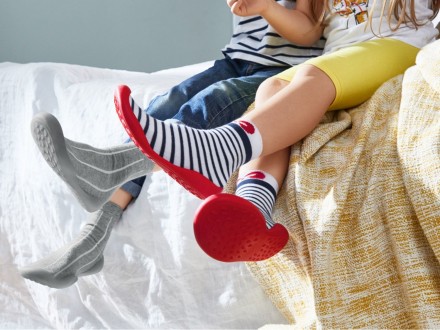 Мягонькие и удобные тапочки-носочки бренда Lupilu (Германия). Отлично подойдут д. . фото 4