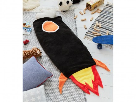 М'який плюшевий плед - кокон ракета для гри або сну, від німецького бренду Merad. . фото 6