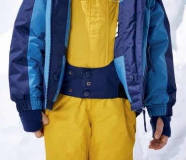Стильная ветро- и водозащитная лыжная куртка на мальчиков от Lupilu, Германия. З. . фото 8