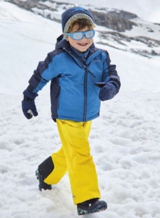 Стильная ветро- и водозащитная лыжная куртка на мальчиков от Lupilu, Германия. З. . фото 10
