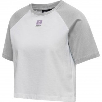 Укороченная футболка Hummel с спортивными рукавами реглан идеально подходит для . . фото 6