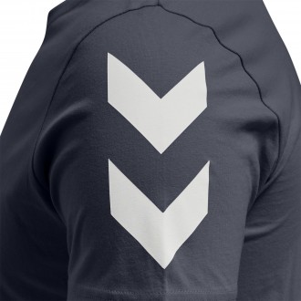 Хлопковая футболка Hummel. Выполненная из мягкой хлопковой ткани с принтом логот. . фото 7