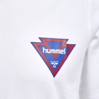 Хлопковая футболка Hummel. Выполненная из мягкой хлопковой ткани с принтом логот. . фото 5