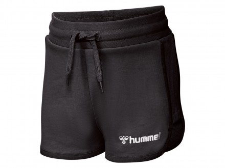 Хлопковые шорты Hummel. Выполнены из мягкой хлопковой ткани с принтом логотипа с. . фото 2