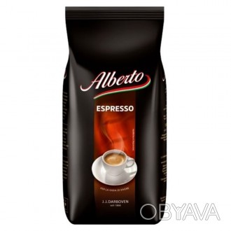Кава JJDarboven Alberto Espresso у зернах 1 кг ALBERTO ESPRESSO - чудова суміш д. . фото 1