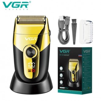 Профессиональная электробритва VGR V-383 - это высококачественный бритвенный при. . фото 2