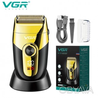 Профессиональная электробритва VGR V-383 - это высококачественный бритвенный при. . фото 1