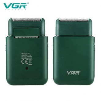 Сеточная электробритва VGR V-390 - Это ультратонкий, удобный, простой и стильный. . фото 3