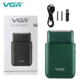 Сеточная электробритва VGR V-390 - Это ультратонкий, удобный, простой и стильный. . фото 2