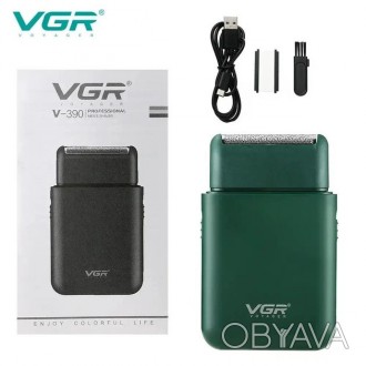 Сеточная электробритва VGR V-390 - Это ультратонкий, удобный, простой и стильный. . фото 1