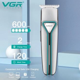 Машинка для стрижки волос VGR V-088 представляет собой универсальный аппарат для. . фото 5