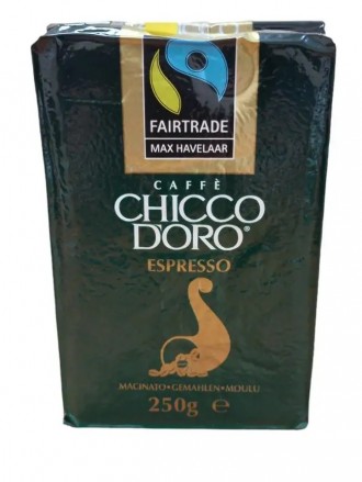  Chicco d'Oro Fair Trade Max Havelaar Espresso - це бленд зерен арабік. . фото 5