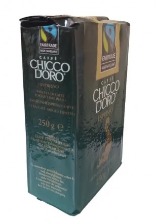 Chicco d'Oro Fair Trade Max Havelaar Espresso - це бленд зерен арабік. . фото 3