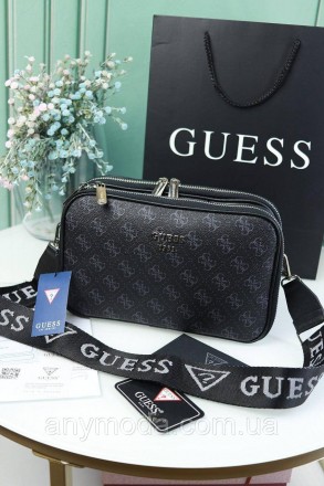Женская сумка Guess ? Выполнена из качественной кожи, украшена фирменным логотип. . фото 2