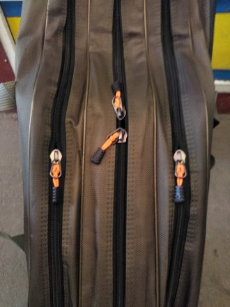 Чохол рюкзак для вудилищ на три секції, забарвлення хакі, є справжнім комбайном . . фото 2