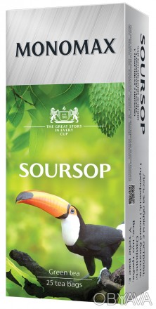 Чай Мономах Soursop Саусеп зеленый 25*2г
