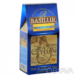 
Высокогорный остров ТМ Basilur - это черный чай с маркировкой чайного листа OP1. . фото 1