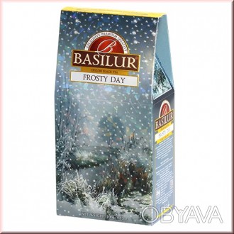
	Черный чай Морозный день ТМ Basilur из коллекции Подарочная - это зимний чай с. . фото 1
