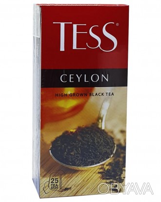 Чай черный в пакетиках Tess Ceylon 25 шт х 2 г – пример прекрасной классики и со. . фото 1