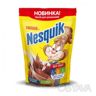 
Какао-напиток NESQUIK® содержит OPTI-START. Это уникальный комплекс витаминов и. . фото 1