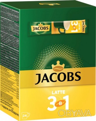 
	Быстрорастворимый кофейный напиток JACOBS 3 в 1 Латте, быстро и вкусно. Покупа. . фото 1