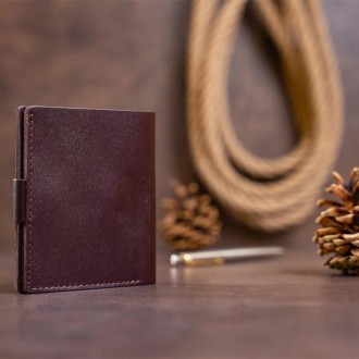 Портмоне коричневе вертикальне, чоловічий коричневий гаманець, гаманець з якісно. . фото 3