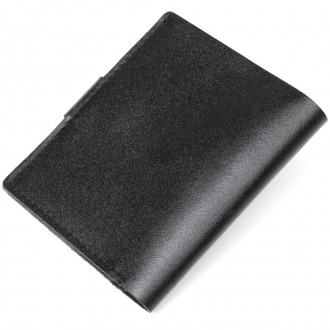 Портмоне вертикальне чорне, чоловічий коричневий гаманець, гаманець з якісної на. . фото 8
