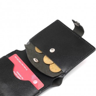 Портмоне вертикальне чорне, чоловічий коричневий гаманець, гаманець з якісної на. . фото 7