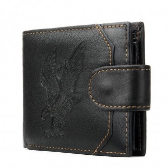 Стильне портмоне гаманець виготовлений з натуральної шкіри з малюнком тисненням . . фото 8