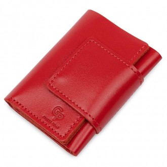 Якісний червоний компактний гаманець, жіноче портмоне з натуральної шкіри.
Розмі. . фото 9