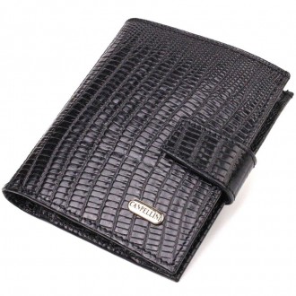 Вертикальний чоловічий гаманець, бумажник, портмоне виготовлений з телячої натур. . фото 9