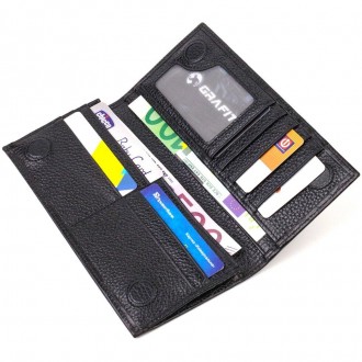 Стильний чоловічий респектабельний гаманець, бумажник, вертикальне портмоне з те. . фото 4