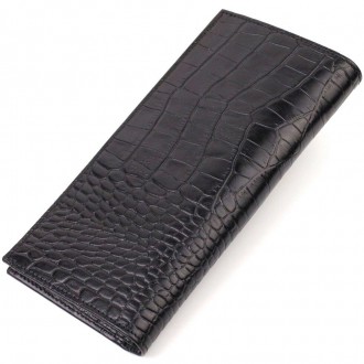 Стильний чоловічий респектабельний гаманець, бумажник, вертикальне портмоне з те. . фото 7