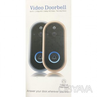 Домофон HD WI-FI Video Doorbell W Бездротова відеокамера. . фото 1