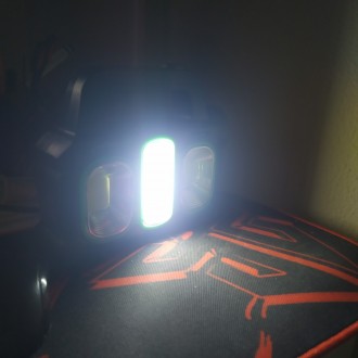 Світлодіодна Led-лампа 6168, це багатофункціональний ліхтар для аварійного освіт. . фото 6