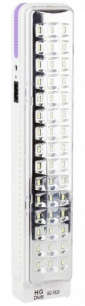 Світлодіодна лампа на акумуляторі Лампа HG-7629 з 45 LED лампочками — це зручне . . фото 2