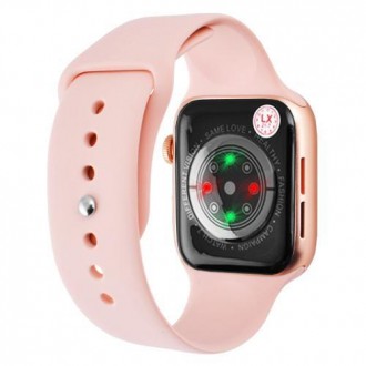 Smart Watch Series 6 Z32 PRO, 44mm Aluminium, 2 ремешка, pink/white. . фото 5