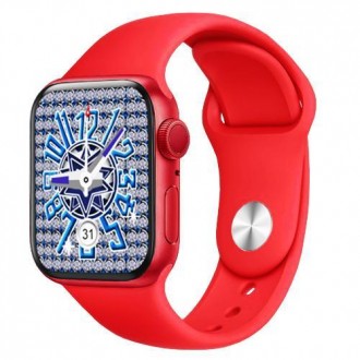 Smart Watch NB-PLUS, бездротова зарядка, red. Київ. фото 1 Smart Watch NB-PLUS, бездротова зарядка, red. Київ. фото 1