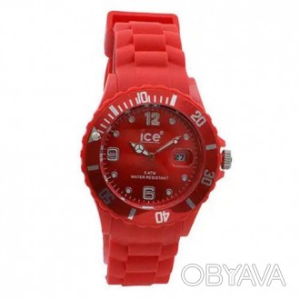 Часы наручные 7980 Детские watch (айс) календарь, red. . фото 1