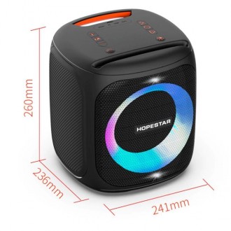 Минидинамик Bluetooth HOPESTAR PARTY100 6шт 6925 Минидинамик представляет собой . . фото 10